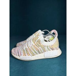 Adidas NMD R1 Primeknit Multicolor White Women’s Size 8 Running Shoes B43838